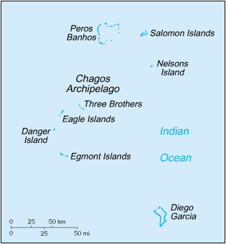 indian ocean islands map