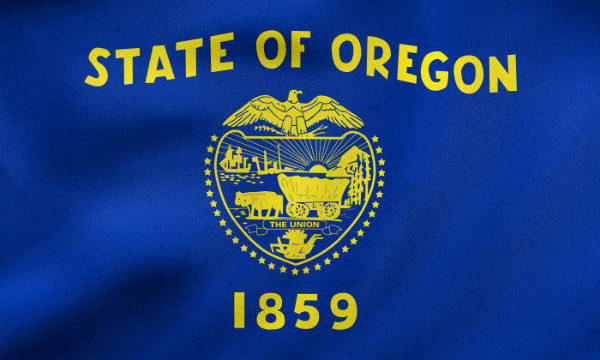 Oregon flag