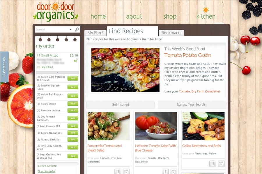 Door To Door Organics Recipes