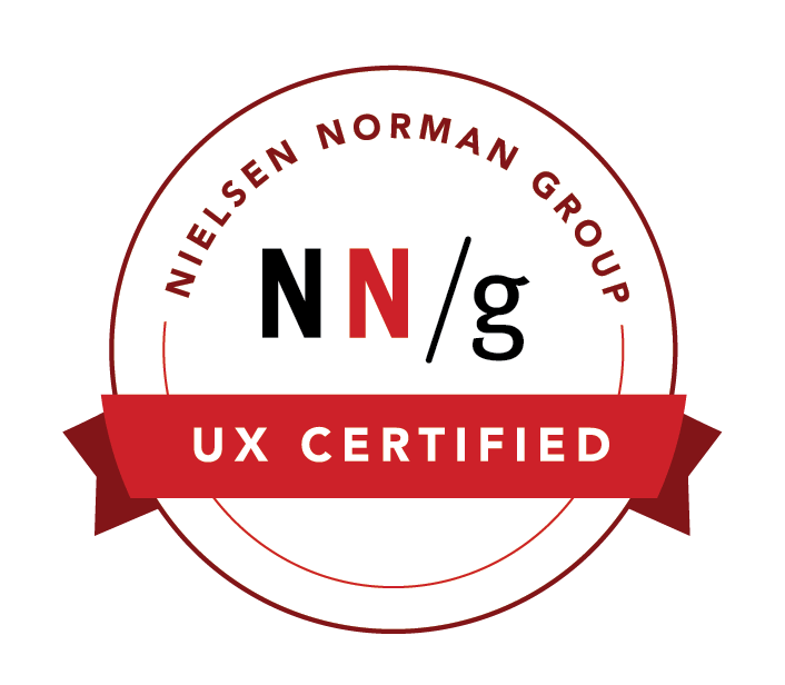 Nielsen Norman Group UX certification badge