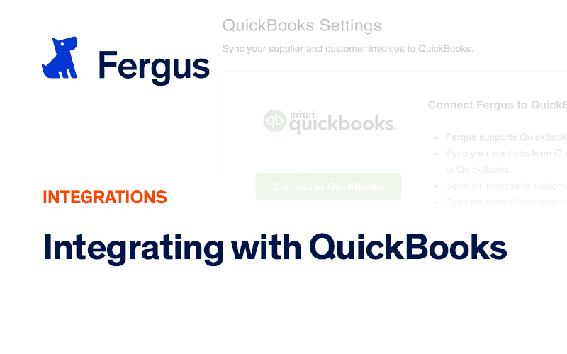 Integrating with QuickBooks