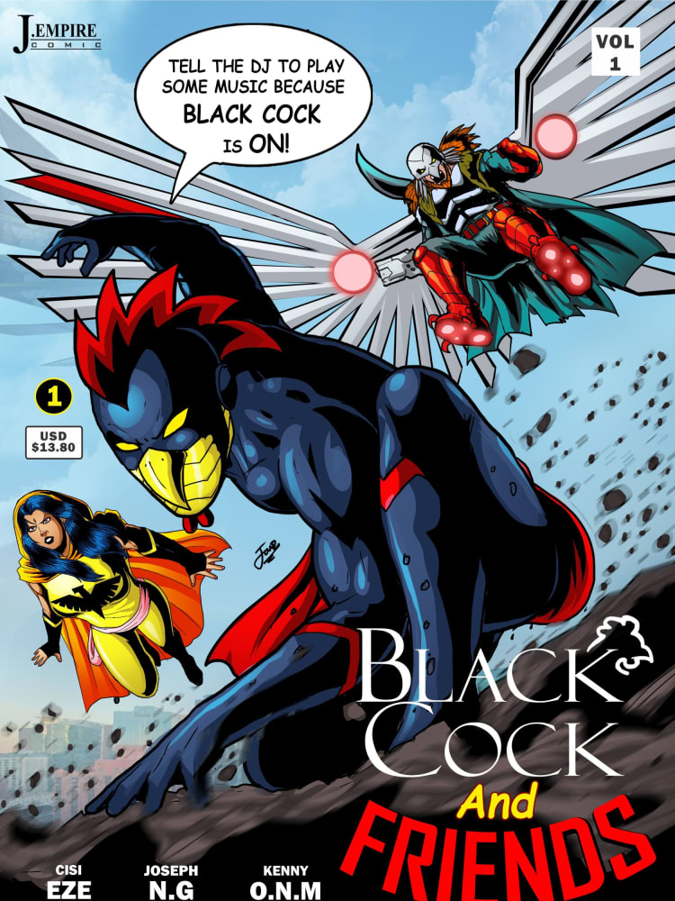 Black Cock and Friends Vol 1 series image