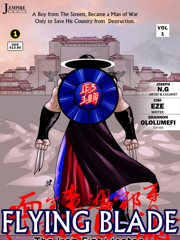 Flying Blade the Iron fist matter Vol 1 #1 series image