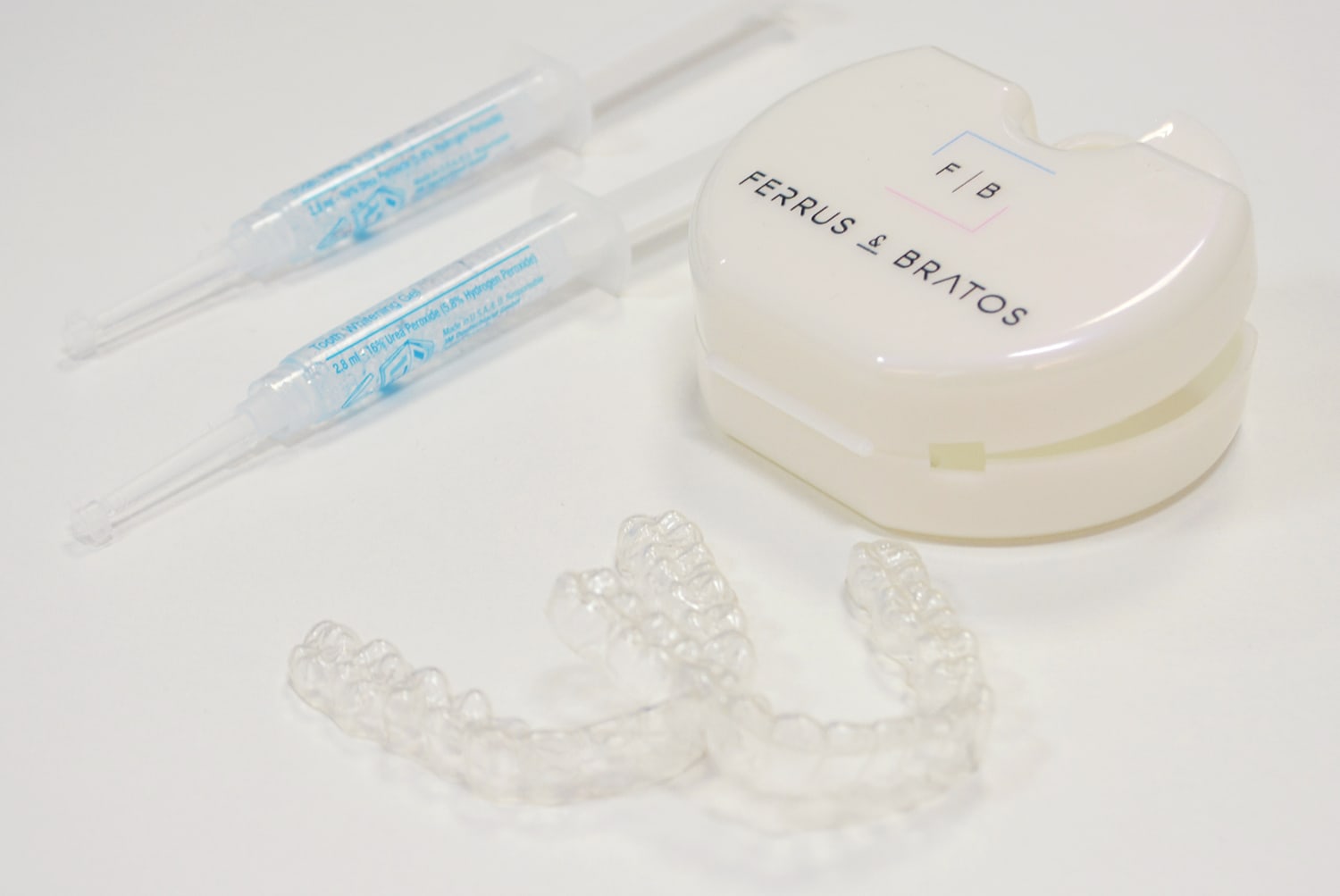 Blanqueamiento dental con férulas y gel