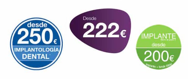 Implantes dentales baratos
