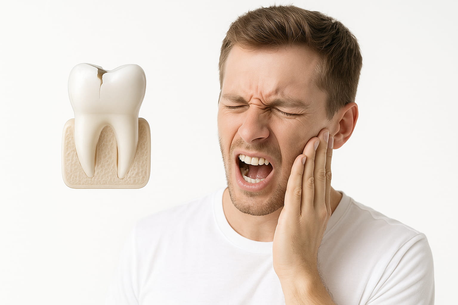 urgencia por fractura o rotura de muela