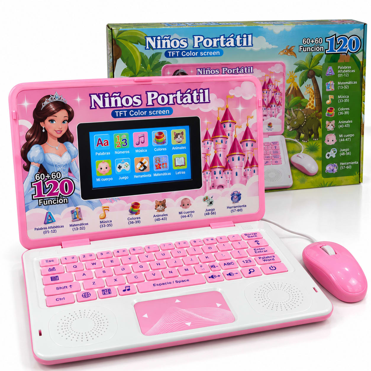 Laptop Educativa Infantil para Niños y Niñas, foto 1 de 3