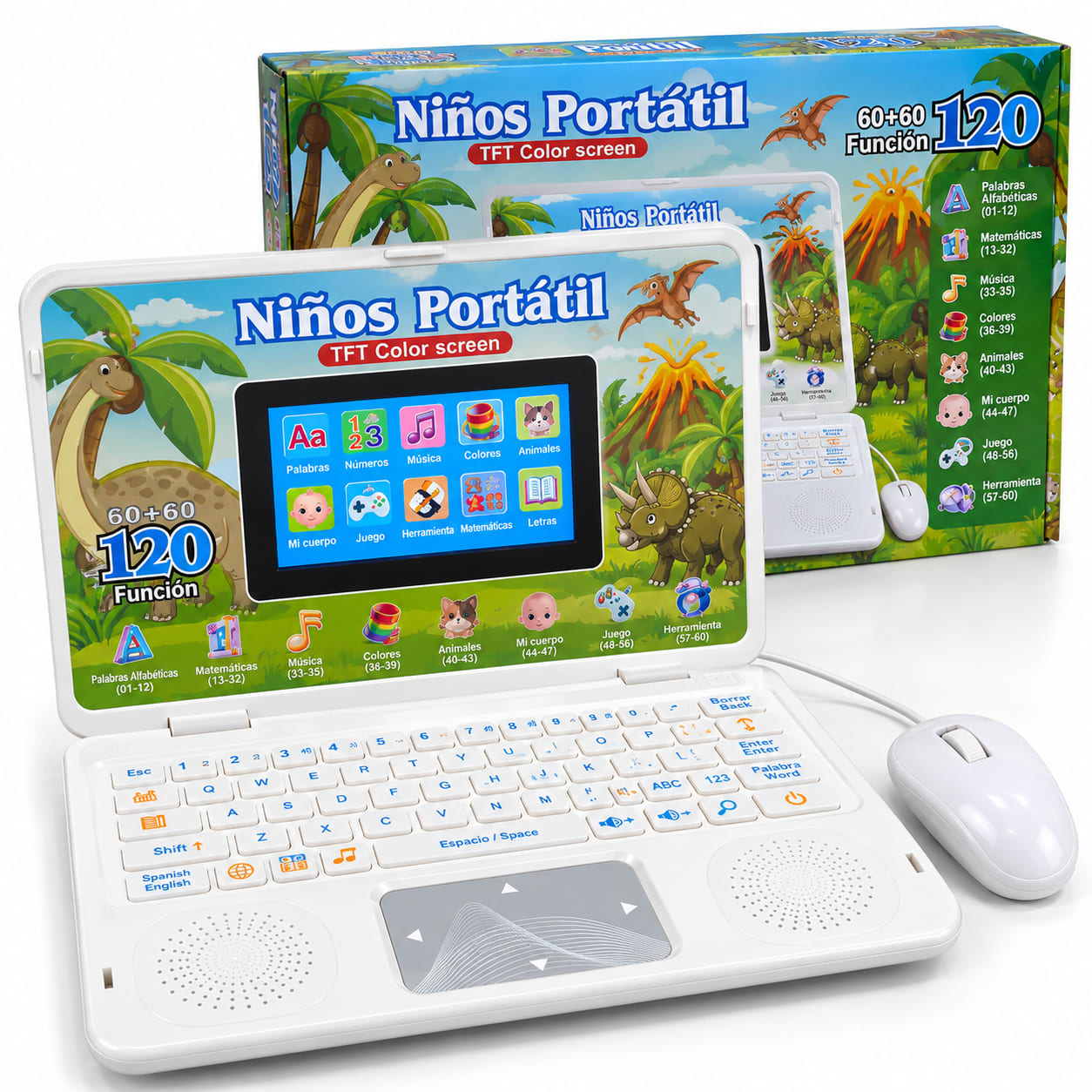 Laptop Educativa Infantil para Niños y Niñas, foto 2 de 3