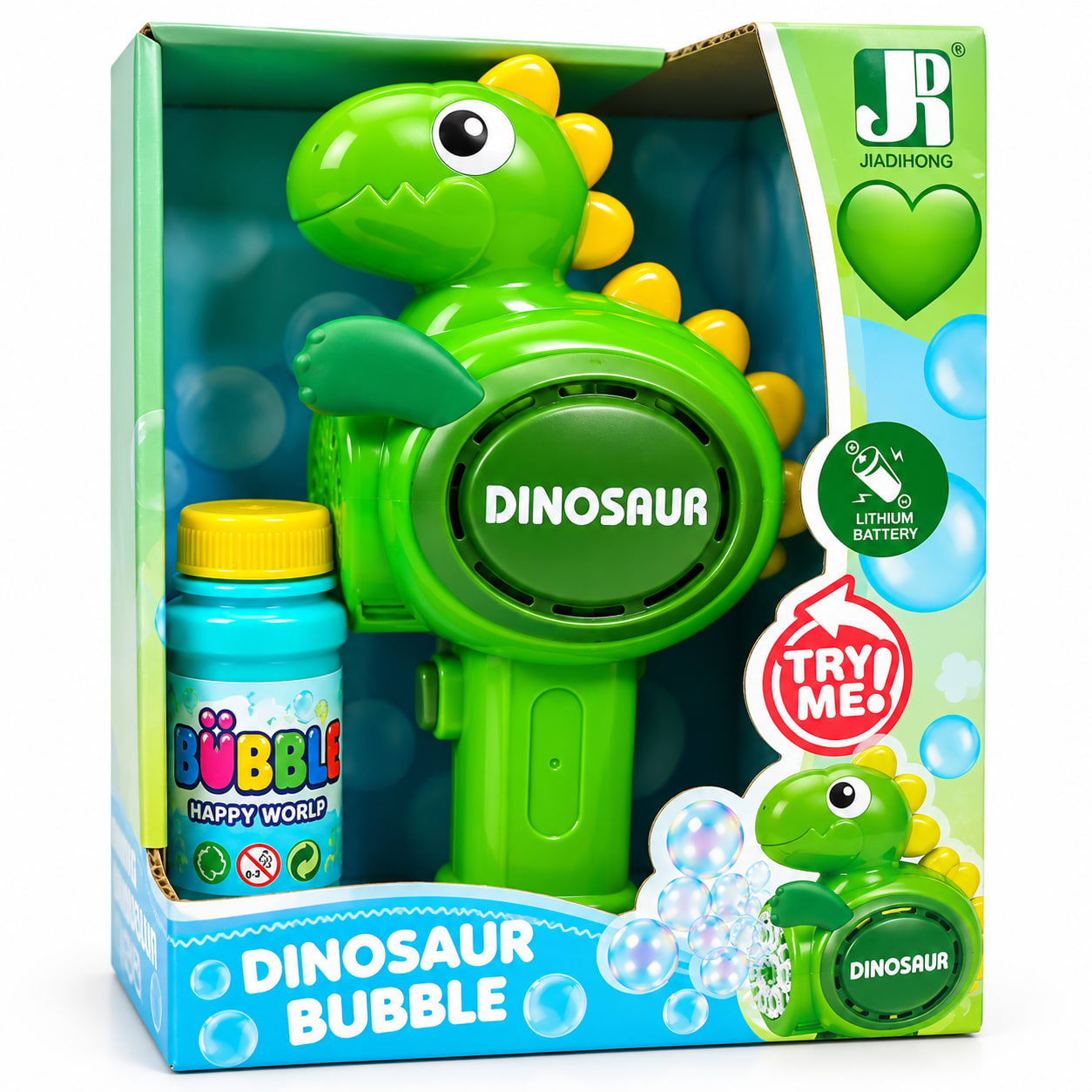Varita de Burbujas Dinosaurio para niño 3D, foto 2 de 2