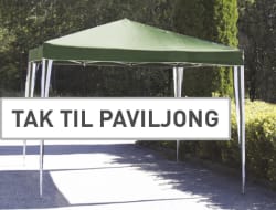 Tak til paviljong 85-863