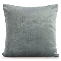 Pute Eline petrol velour 45x45 cm