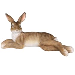 Dekorfigur kanin brun 33,5cm