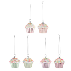 Julekule 4pk 'cupcake'