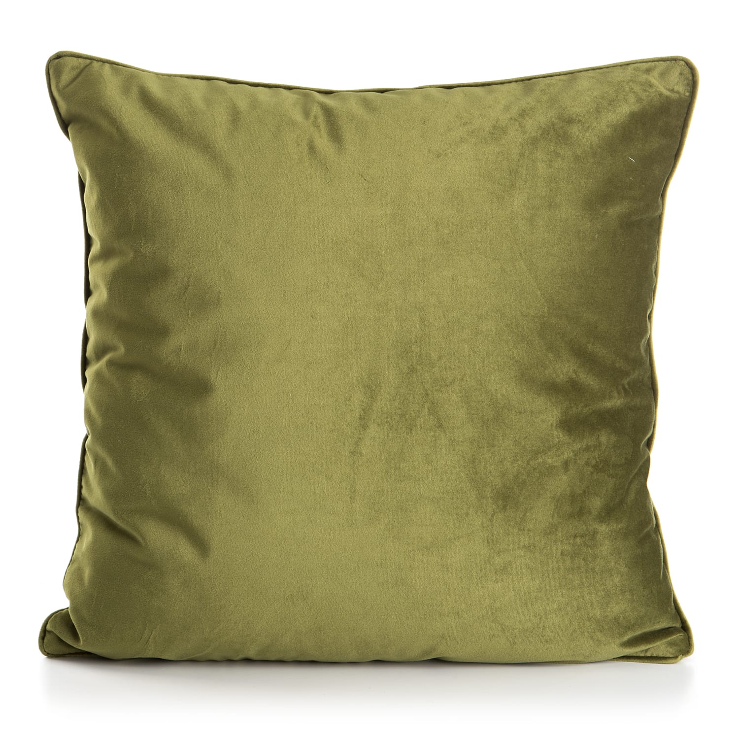 Pute Velvet olivengrønn 45x45 cm