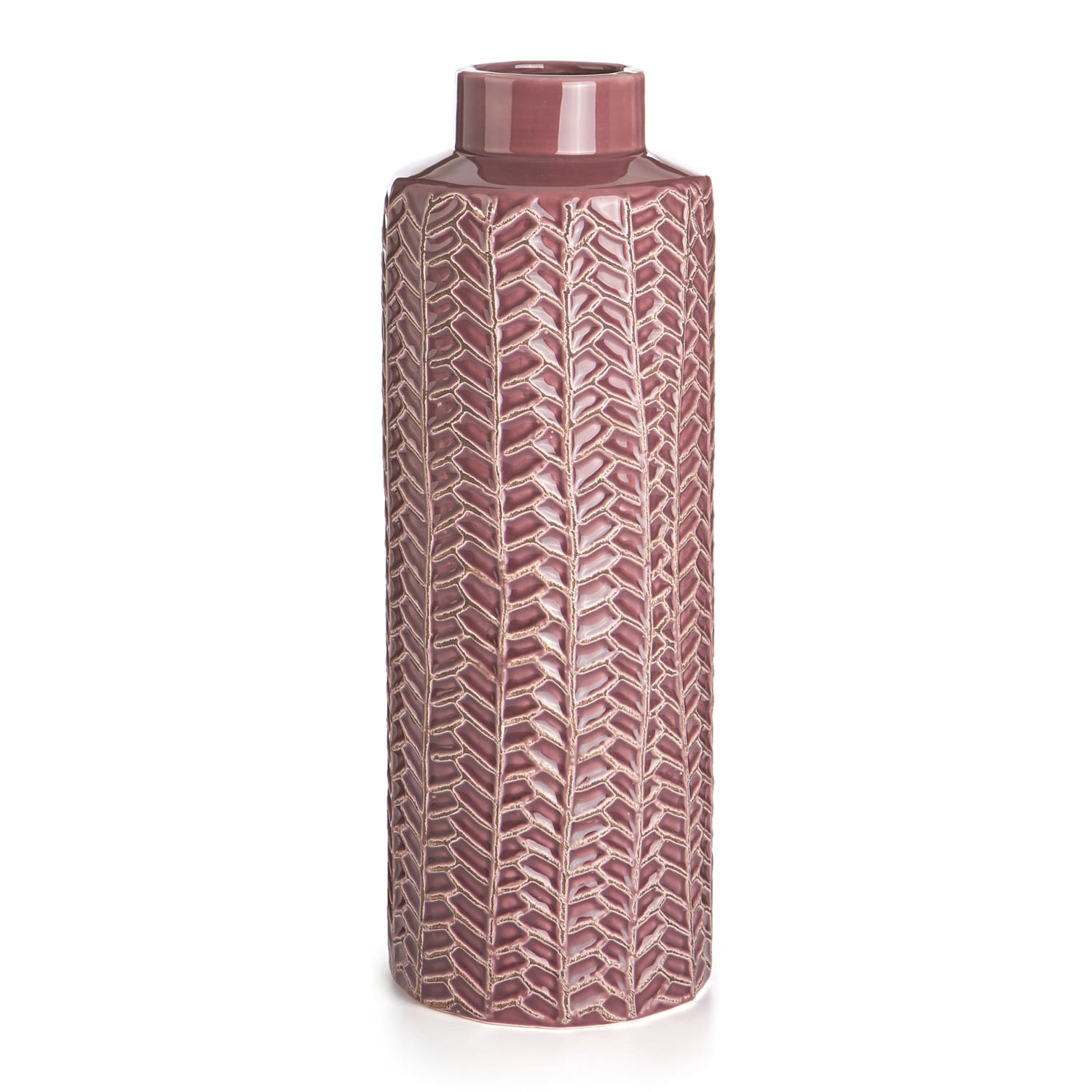 Vase Strå rosa 29 cm