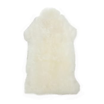 Saueskinn i offwhite