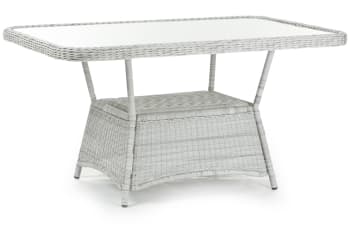 Bord rektangulært 90x150 cm Lyngholm hvitmelert