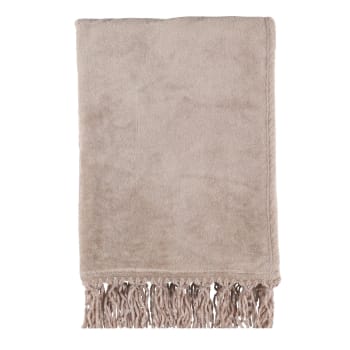 Pledd beige 130x170cm