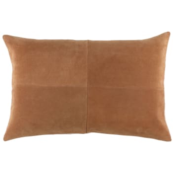 Pute semsket skinn lysbrun 40x60cm FanniK