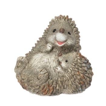 Dekorfigur Pinnsvinfamilie 11,5 cm