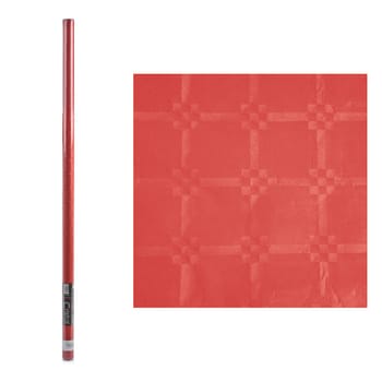 Dukrull Cristal 1,2x6 m rød, vanntett