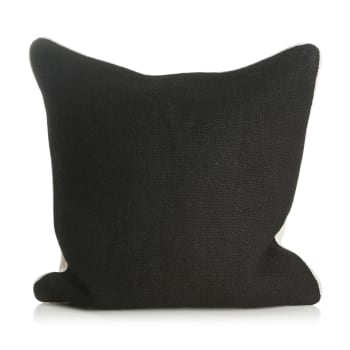 Putetrekk sort Paris 55x55 cm