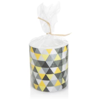 Kubbelys "Gule Triangler" Ø9x10 cm