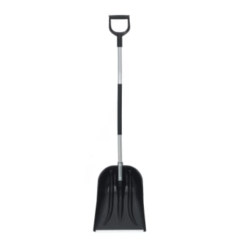 Snøspade ergonomisk håndtak sort 149cm