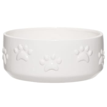Skål dyrepoter hvit