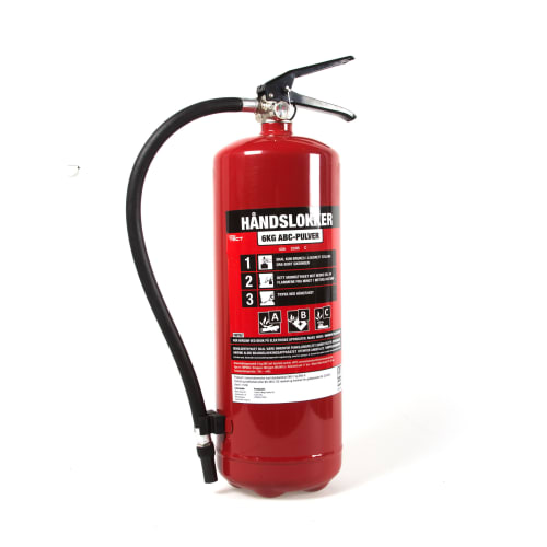 Brannslukker 6 kg ABC pulver