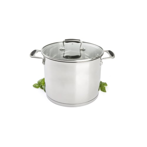 Kjele Talent 8,0 l 24 x18 cm stål m/glasslokk