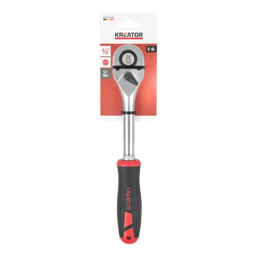 Skralle 1/2" 72 tenner Ny