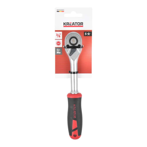 Skralle 3/8" - 72 tenner Ny