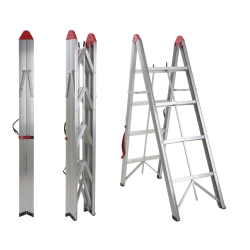 Gardintrapp sammenleggbar 4 trinn EN131 max 150 kg