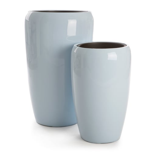 Pottesett à 2 Milano omphalodes H:68/51 Ø:43/32 cm