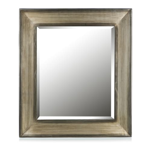 Speil mørk brun H:80 B:70 cm