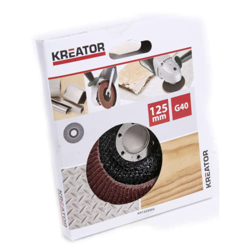 Slipedisk K40 125 mm Kreator