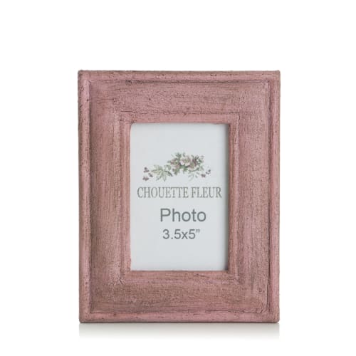 Ramme lakserosa H:19,5 B:15,5 cm