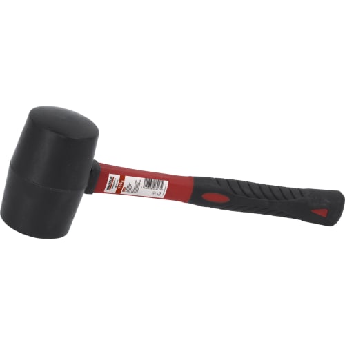 Hammer gummi 450 g glassfiberskaft svart (3105252)
