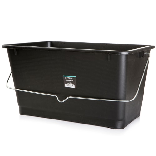 Malebøtte 14 l sort Pigment