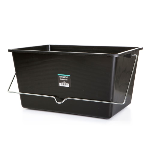 Malebøtte 7 l sort Pigment