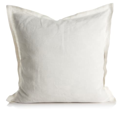 Putetrekk Linea 100% lin offwhite 50x50 cm