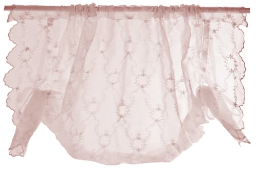 Liftgardin romantikk gammelrosa 140x90