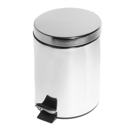 Pedalbøtte stål 5L