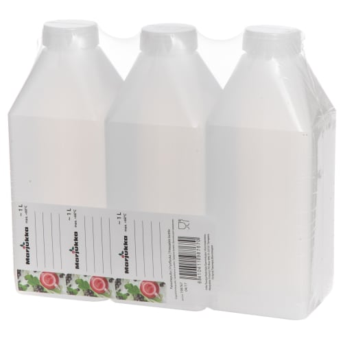 Flaske 1L 3-pk tåler frysing