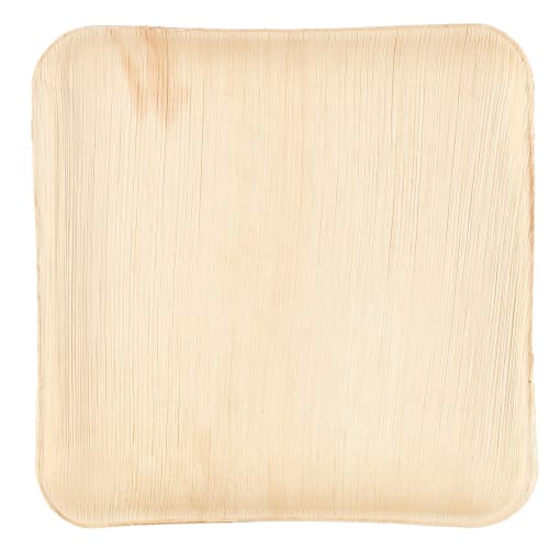 Asjett bamboo 10-pk natur 25x25cm