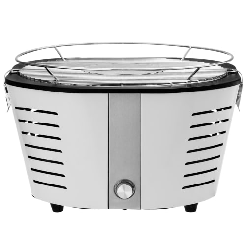 Kullgrill røykfri hvit
