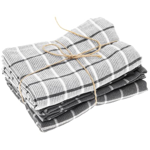 Kjøkkenhåndkle 2-pk grå 50x70cm