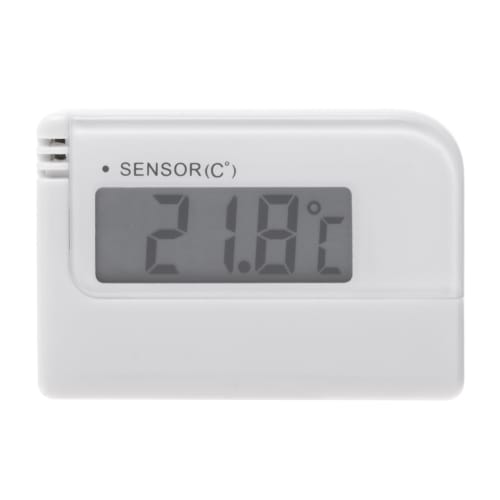 Termometer innendørs/utendørs mini hvit 5,2x1,5x3,1cm