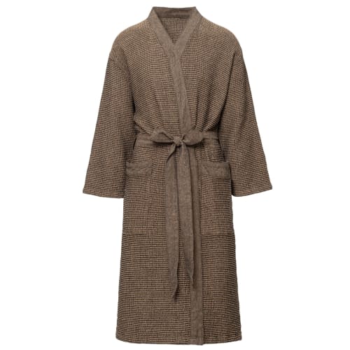 Baderomskåpe l/xl beige/sort Rento